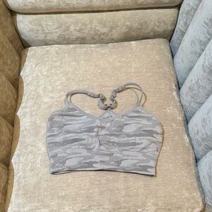 Profit light gray camo bra size small